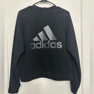 Adidas Zip up crewneck